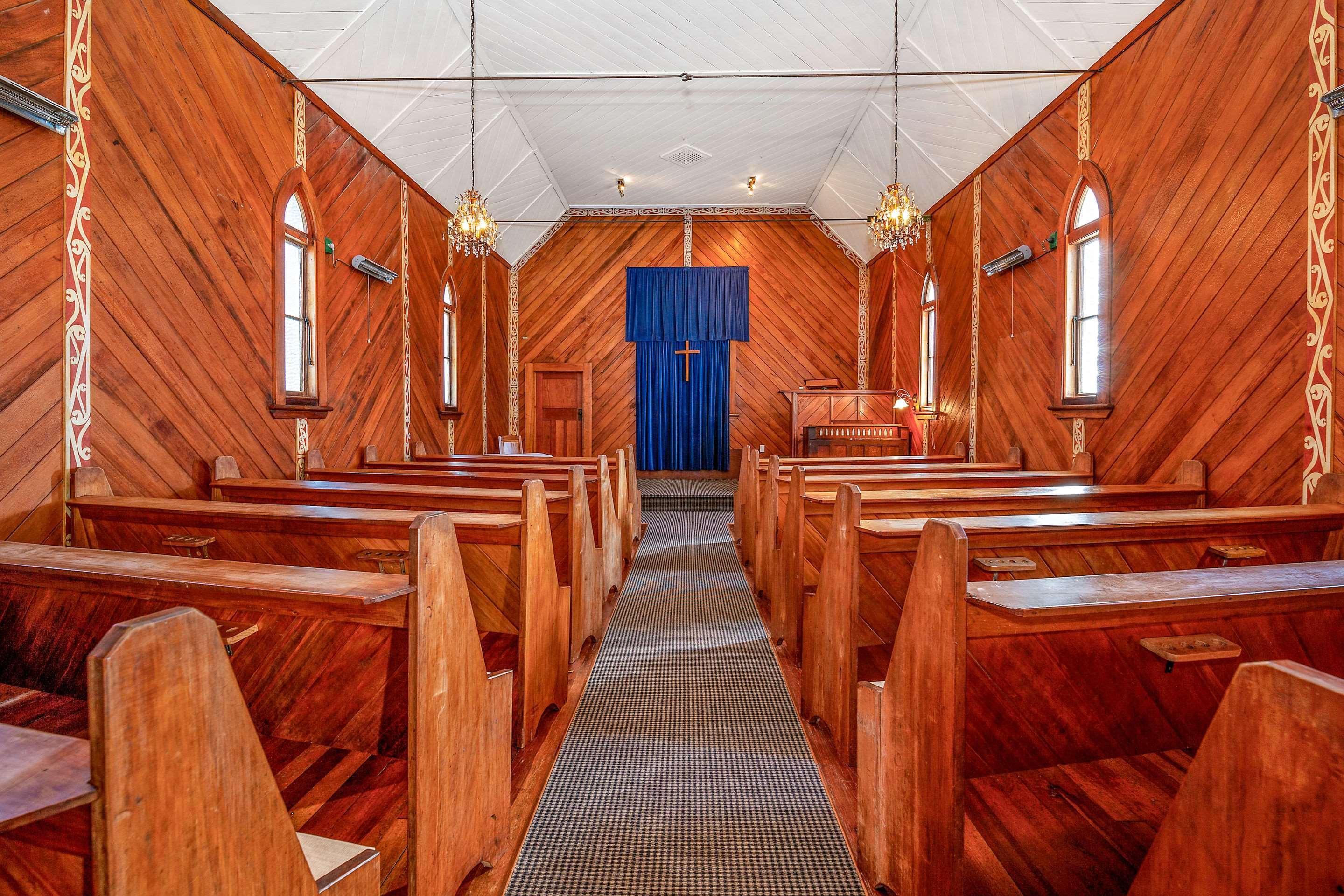 Huka Falls Resort Taupo Exterior foto Interior of the church